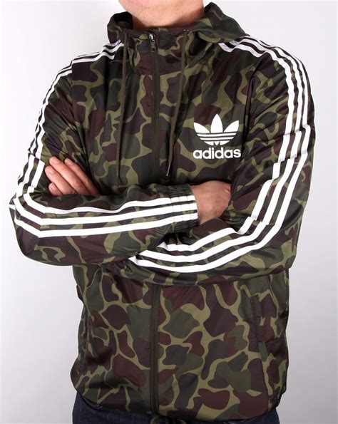 adidas herren camo wb jacke grün|Adidas Jacke Camouflage Herren .